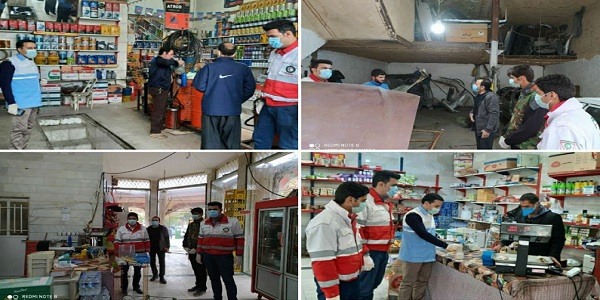 بازدید از ۳۷۵ واحد صنفی شهرستان هرسین 