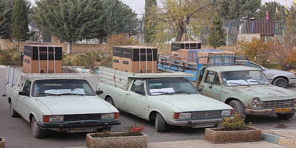 اهداء 15قلم لوازم منزل به معلولین تحت حمایت در هرسین 