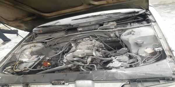 آتش سوزی خودرو واقع در خیابان امام (ره) تلفات جانی نداشت