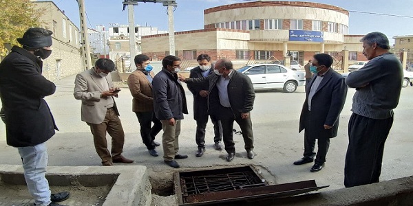 بررسی مشکلات مسیل های شمالی شهر هرسین 