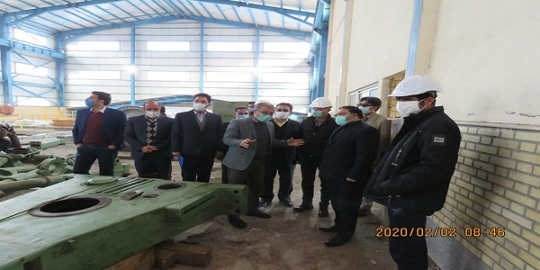 بازدید هیاتی از نهاد ریاست جمهوری از شهرستان هرسین و بررسی مشکلات صنایع منطقه