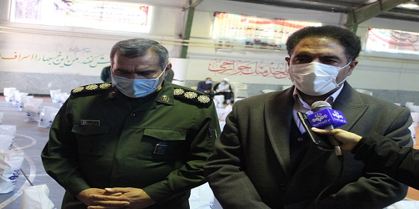 توزیع 310بسته غذایی در بین نیازمندان در هرسین/ از ابتدای طرح شهید سلیمانی تا کنون 4میلیارد ریال بسته حمایتی در شهرستان توزیع شده است