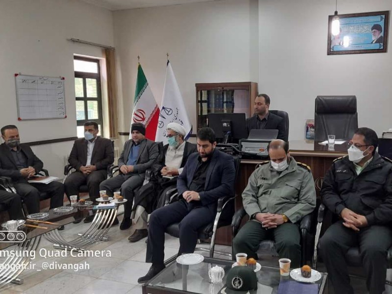 مراسم تکریم و معارفه دادستان شهرستان هرسین برگزار شد مراسم تکریم و معارفه دادستان شهرستان هرسین برگزار شد