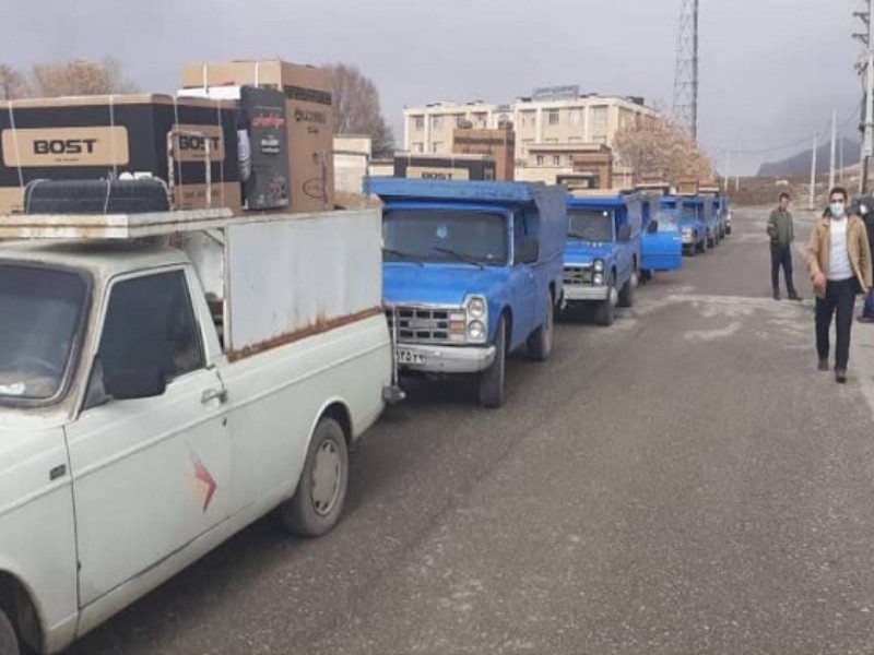 اهدا ۸ سری جهیزیه به نو عروسان  تحت حمایت کمیته امداد  در هرسین