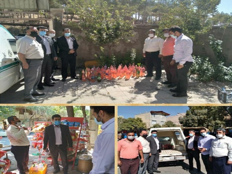 برخورد با عرضه غیر قانونی بنزین در هرسین برخورد با عرضه غیر قانونی بنزین در هرسین