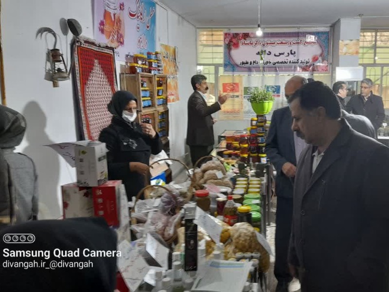 اولین روستا بازار استان کرمانشاه در هرسین افتتاح شد اولین روستا بازار استان کرمانشاه در هرسین افتتاح شد