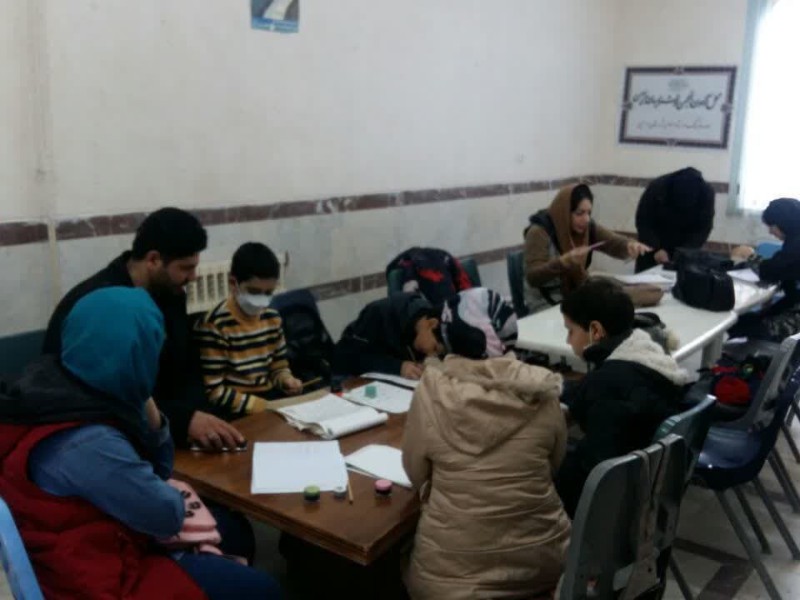 آزمون سراسری خوشنویسی در هرسین برگزار شد آزمون سراسری خوشنویسی در هرسین برگزار شد