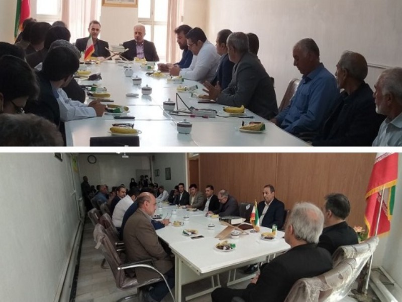 مراسم تکریم و معارفه مدیر جهاد کشاورزی شهرستان هرسین برگزار شد مراسم تکریم و معارفه مدیر جهاد کشاورزی شهرستان هرسین برگزار شد