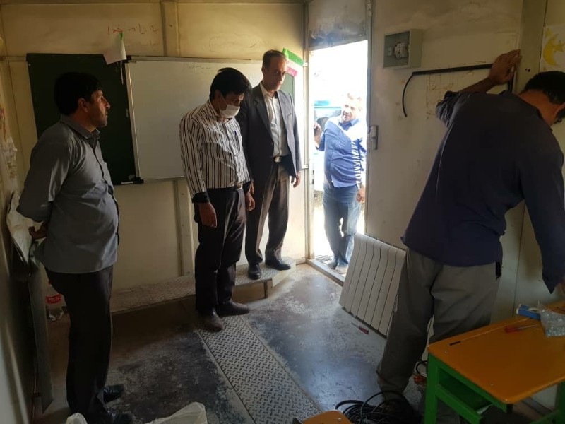 تمام مدارس روستایی شهرستان هرسین از نعمت وسایل  گازسوز برخودارشدند