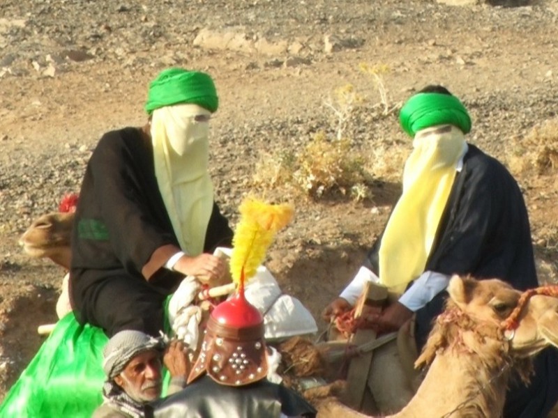 مراسم بازسازی واقعه غدیر در هرسین برگزار شد مراسم بازسازی واقعه غدیر در هرسین برگزار شد
