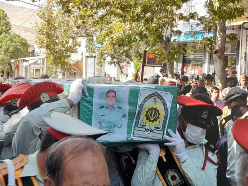 پیکر شهید مظفرمرشدی مرام در هرسین تشییع شد+تصویر پیکر شهید مظفرمرشدی مرام در هرسین تشییع شد+تصویر