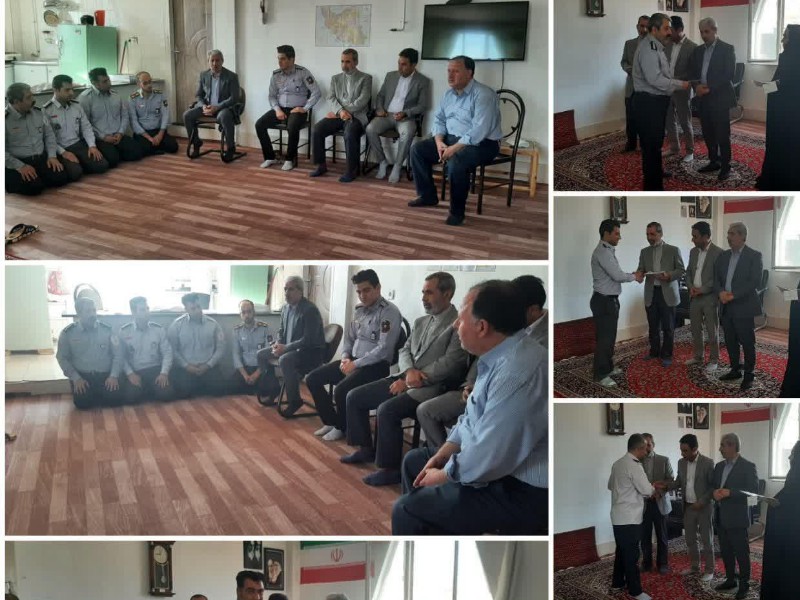 تجلیل از زحمات آتش نشانان شهرداری هرسین