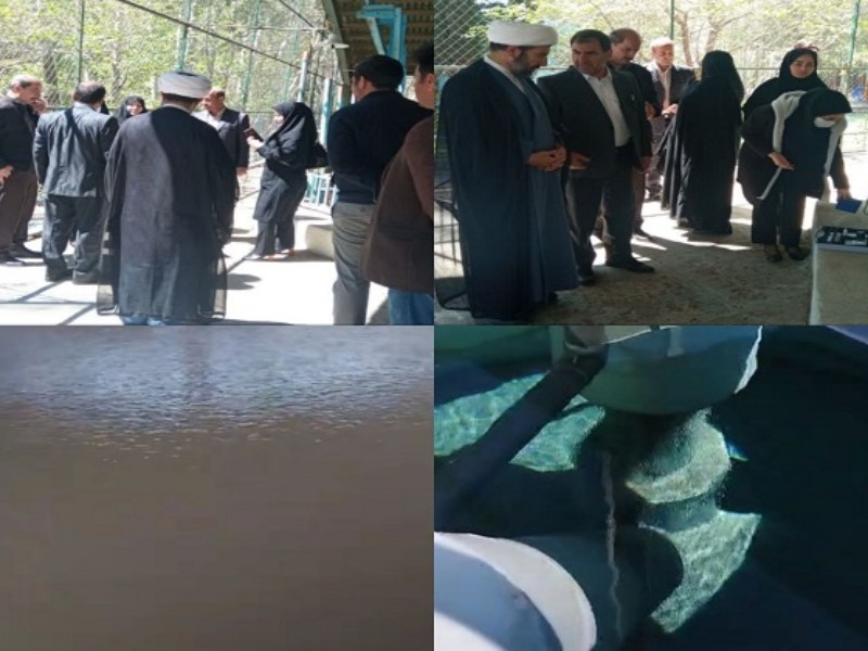 میزان کدورت خروجی آب مصرفی مردم 1ntu است