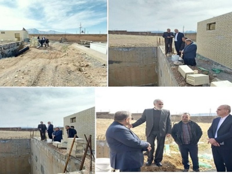 پیشرفت ۷۰ درصدی پروژه آبرسانی هرسین