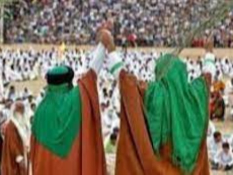 مراسم بازسازی واقعه غدیر خم در هرسین برگزار می شود مراسم بازسازی واقعه غدیر خم در هرسین برگزار می شود