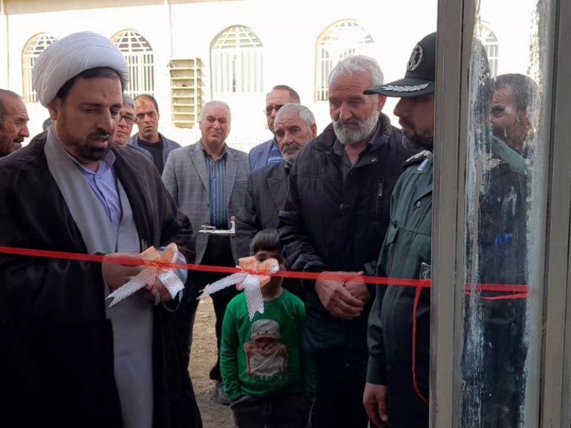 افتتاح حسینه ثارالله روستای مله حسن بقعه هرسین