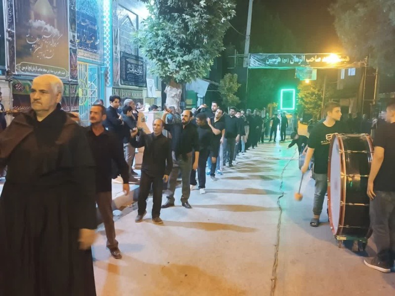 حال و هوای هرسین در شب تاسوعای حسینی=فیلم حال و هوای هرسین در شب تاسوعای حسینی=فیلم
