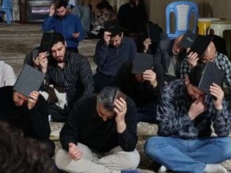 طنین ندای الغوث الغوث در مساجد هرسین