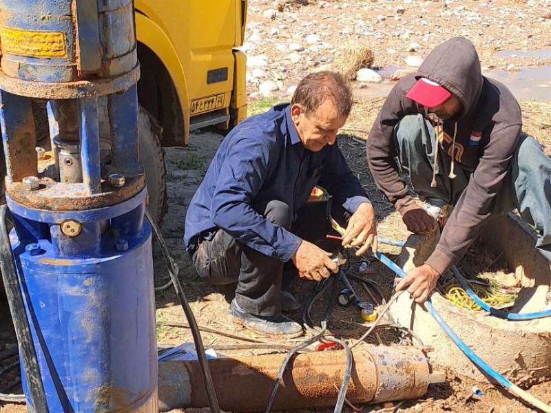 مشکل آب شرب 6روستای بخش مرکزی مرتفع شد